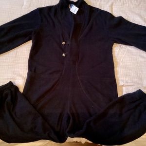 Free people Fleece cozy jumpsuit